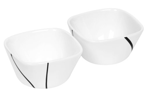 Corelle Coordinates 7-Ounce Ramekin, Set of 2, Simple Lines