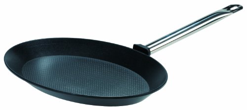 GSW GastroTraditionell 164405 Titanium Fish Frying Pan with Stainless Steel Handle 40 cm