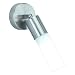 Trio-Leuchten 871710107 Energiespar-Spot inkl: 1xE14 9W 2U ESL AusL: 12cm L: 16cm Nickelmatt;Glas opal matt wei�