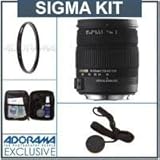 Sigma 18-50mm f/2.8-4.5 DC OS HSM Lens Kit,for Sigma Digital with Tiffen 67 ....