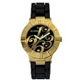 Mango QM761.91.01 Ladies Salsa Black Dial with Black Silicone Strap Watch'
