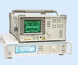 spectrum analyzer bundle,AGILENT 8591E and synthesized generator IFR 2024