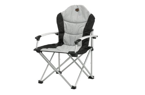 Easy Camp Campingstuhl Deluxe, schwarz/grau, 480000
