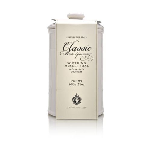 Scottish Fine Soaps Classic Male Grooming 600g/21oz Soothing Muscle Soak