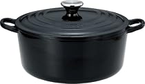 Le Creuset ココット・ロンド 20cm シャイニーブラック 2101-20-14