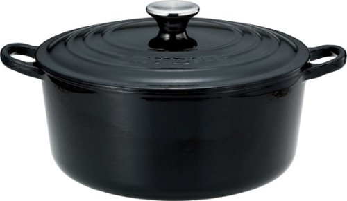 Le Creuset ココット・ロンド 24cm シャイニーブラック 2101-24-14