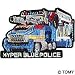 パイオニア トミカ〈HBPキャリアランナー〉アイロン接着アップリケ TC450-60889