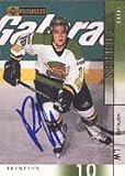 Raffi Torres, Brampton Battalion - New York Islanders Autographed Card