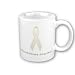 Mesothelioma Awareness Ribbon Coffee Mug
