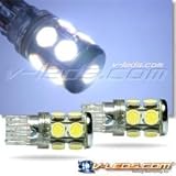 2 HID WHITE 36 LED PARKING LIGHT BULBS 7443 7440