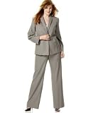 Calvin Klein Woman Seamed Inset-Waist Pant Suit