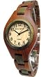 Tense Watch Sandalwood Green Two Toned Round Ladies Bracelet L7509SG