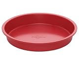 Bake Porter Round 9 Inch Cake Pan, Red