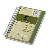 MEAD PRODUCTS Grad Twin Wire Notebook, College Rule, 5 x 7, White, 80 Sheets/Pad