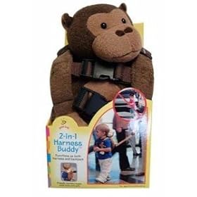  2 - in - 1 Harness Buddy - Monkey