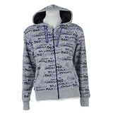 Lonsdale Hoody Ladies Grey Marl 12