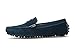 SUNROLAN Men's Dress Shoes Suede Slip on Flats Dress Loafer Slim Mocassin Leather Boat Driving Shoes 2019