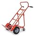 Dayton 2NXA9 Hand Truck, Four Wheel, 800 Lb, 10 In Wheel