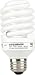 Sylvania 29729 23W Compact Fluorescent Micro Mini with Integral 120V Ballast Medium Screwbase, Soft White, 2-Pack # CF23/EL/MICROMINI/2/12/RP