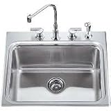 Kohler Ballad K-3208-3 Self-Rimming Utility Sink