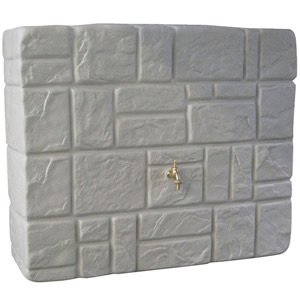 Stone Look Wall Tank Rain Saver