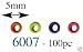 Artemio - 100 mini oeillets Artemio Brésil - Brésil (rose, vert, violet, orange) - 5mm