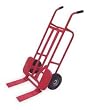 Dayton 2LRL5 Hand Truck, Tilting Fork, Pneumatic, H 55