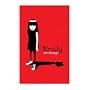 (24x36) Emily the Strange (Cat Shadow) Art Poster Print