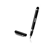 Touchscreen Stylus For Amazon Kindle Fire, iPhone 4S, iPhone, iPad, iPad 2 AMM01US, Samsung Galaxy Tab with Executive Pen (Jet Black)
