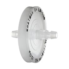 Whatman 6724-5010 Polydisc AS GMF/Nylon In-line Filter, 1.0 Micron, 625 Flow Rate (Pack of 10)