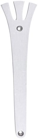 Agayof Medium Matte Scroll Mezuzah with Shin 2 x 12 cm Blue,Gray,Silver,Purple,White,Gold