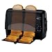 West Bend 78224 Quik-Serve Toaster, Black