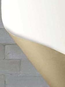 Wall Liner Heavy Duty White Prepasted Wallpaper - Wall Paper Liner