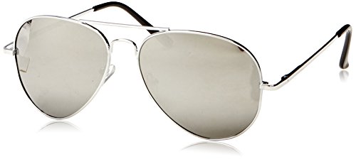 FRAMEWORK - Reflective FULL MIRROR Mirrored Metal Aviator Sunglasses