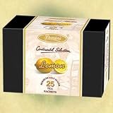 Lemon Flavored Tea Bags - 25 Individual Wrapped Continental Selection Tea Bags  from Premiers Pure Indian Tea
