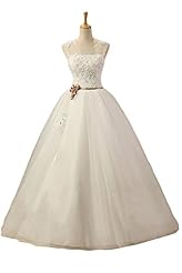 A-line Lace-Up Sheer  Dress