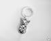 Babyrassel / Greifring Bär H 10 cm, SILBER plated / versilbert