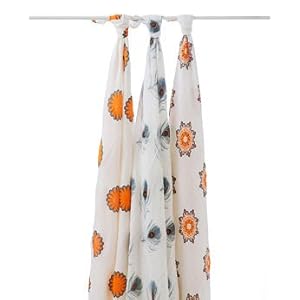 Aden and Anais - Bamboo Swaddles - Mela