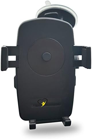 Car Mount, Designed with a universal Easy One Touch System. Compatible with Most Phones Including iPhone 6s/6/5s/5c, Samsung Galaxy edge plus/ S6/S5/S4, HTC