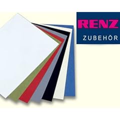 100 Stk. R�ckw�nde / Deckbl�tter CLASSIC 300gr/m2, A4, wei� matt