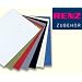 100 Stk. R�ckw�nde / Deckbl�tter CLASSIC 300gr/m2, A4, wei� matt