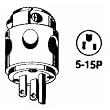 Leviton 515PV Residential Grade Plug
