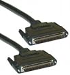 SCSI 3 LVD, HPDB68, M/M, 34 Twisted Pairs, Black, 6 ft.