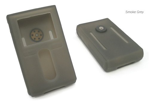 Electronics: iRiver H10 20GB FlexiSkin The Soft Low Profile Case Smoke Grey