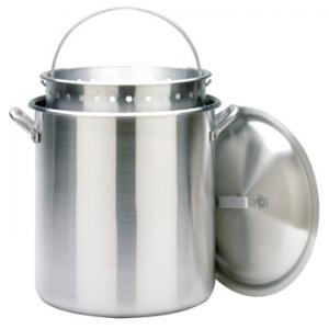 Bayou Classic 160 Quart Stockpot with Lid and Basket by Bayou Classic