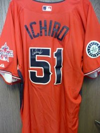 Suzuki, Ichiro Autographed/Hand Signed 2010 Authentic American League All-Star Jersey