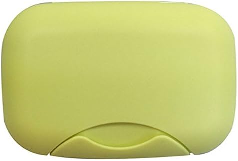 RaDiuz Portable Plastic Soap Case Holder Container Box Dish Home Outdoor Traveling Hiking Camping - Green