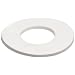 Expanded PTFE Flange Gasket, Soft, Ring, White, Fits Class 150 Flange