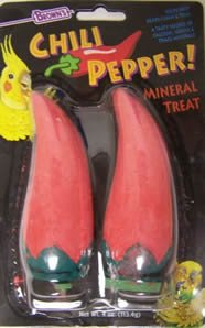 Childrens Toyshop  Pet Supplies : FM Browns Mineral Beak Treats Chili Pepper Bites 4oz