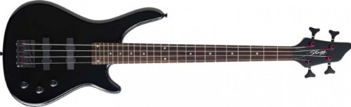 Stagg BC300 3/4BK 4 String 3/4 Size Fusion Electric Bass Guitar - Black